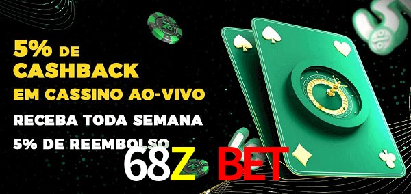 Promoções do cassino ao Vivo 68Z Bet
